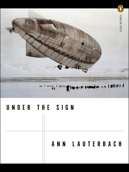 Title details for Under the Sign by Ann Lauterbach - Available